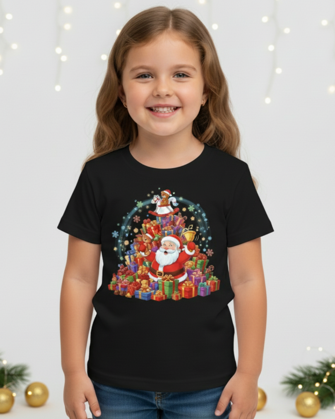 Kids Christmas Cotton T-Shirt