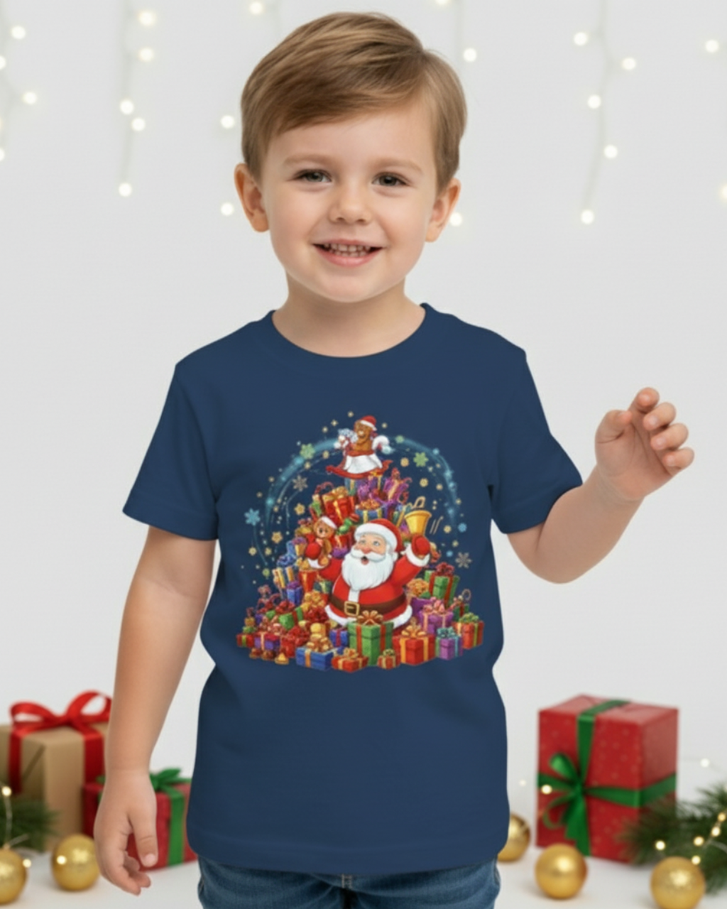 Kids Christmas Cotton T-Shirt
