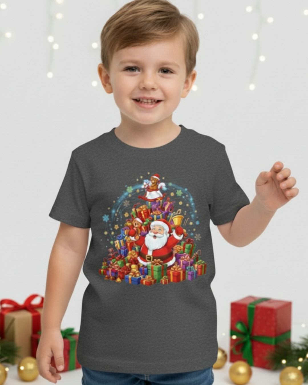 Kids Christmas Cotton T-Shirt