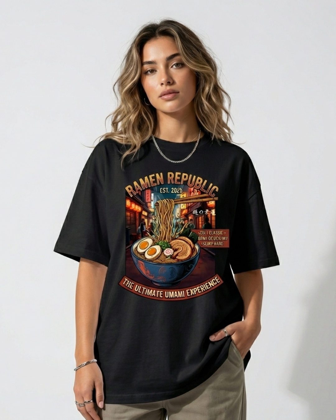 Ramen Republic – Oversized Tee