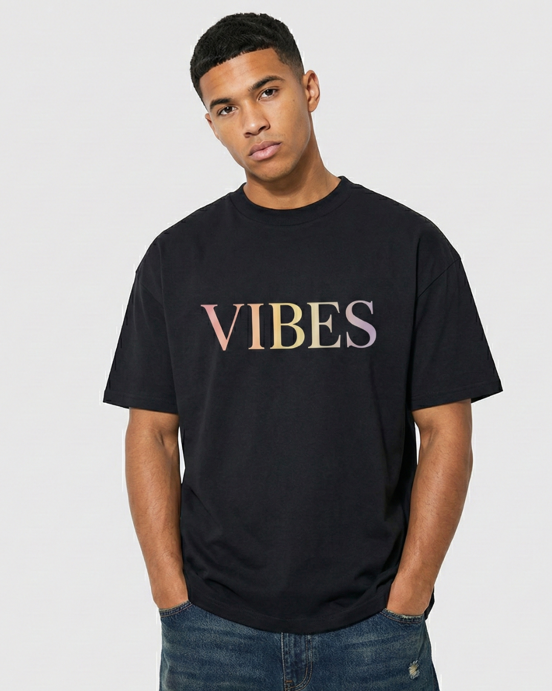The Vibes Tee – Oversized Unisex